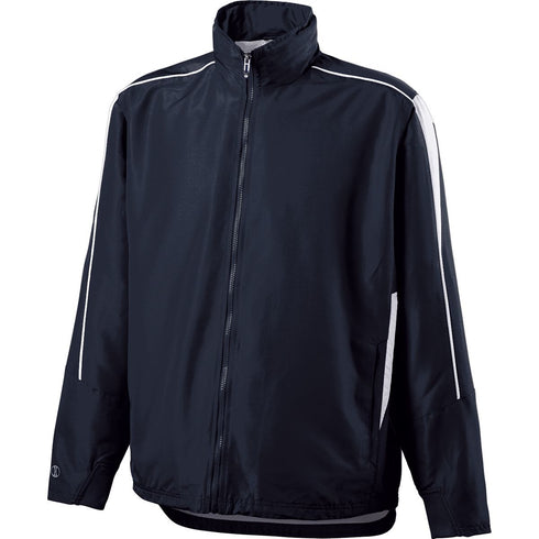 Holloway Youth Aggression Jacket (229262-C), Color 'Navy/White'
